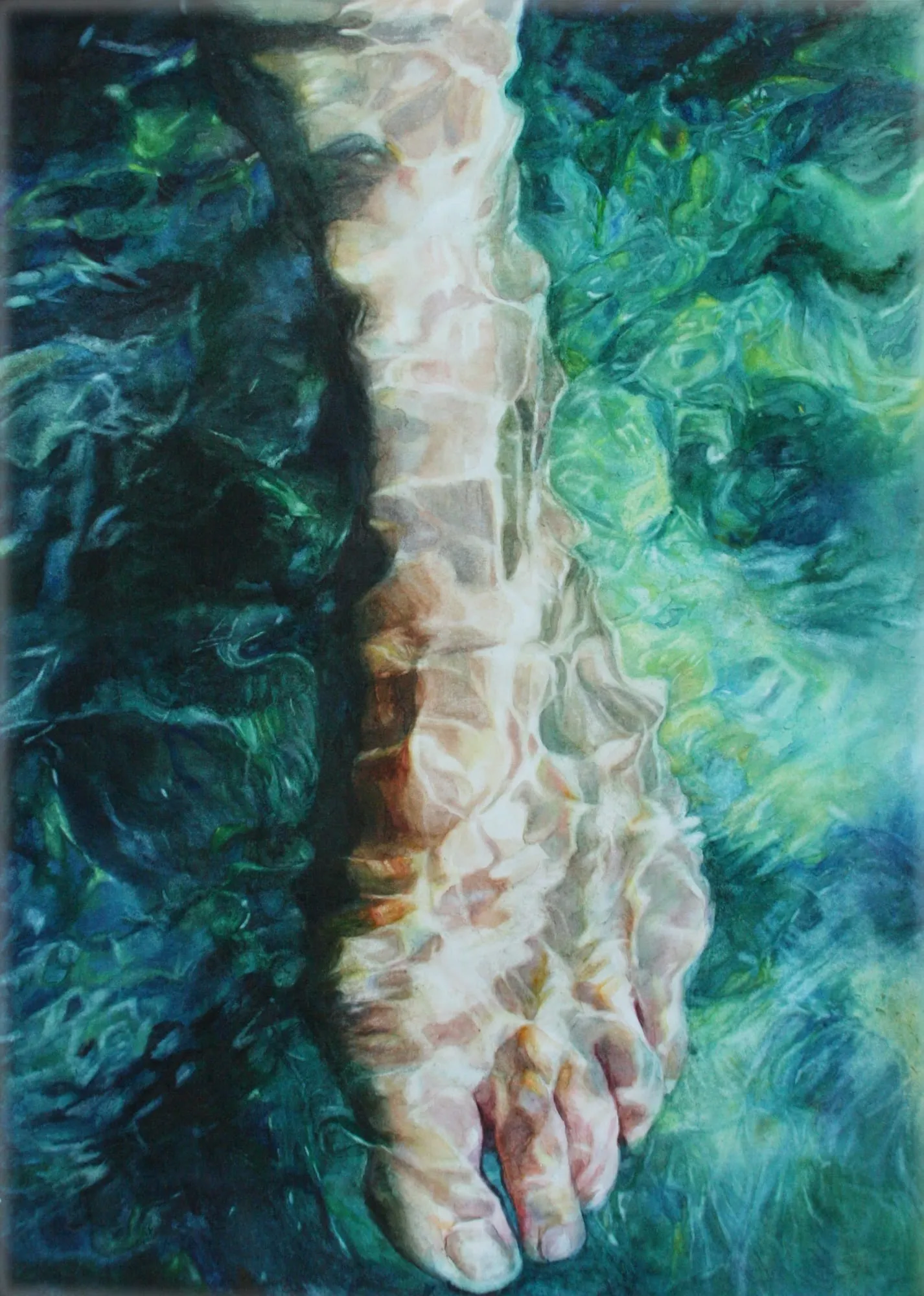 Summer — watercolor painting