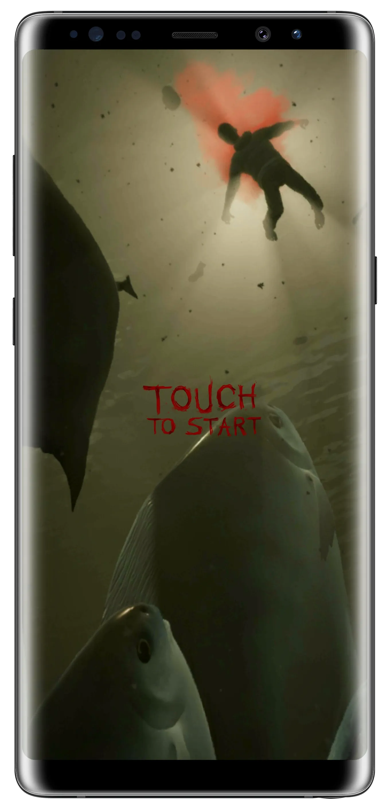 AR The Tide app mockup