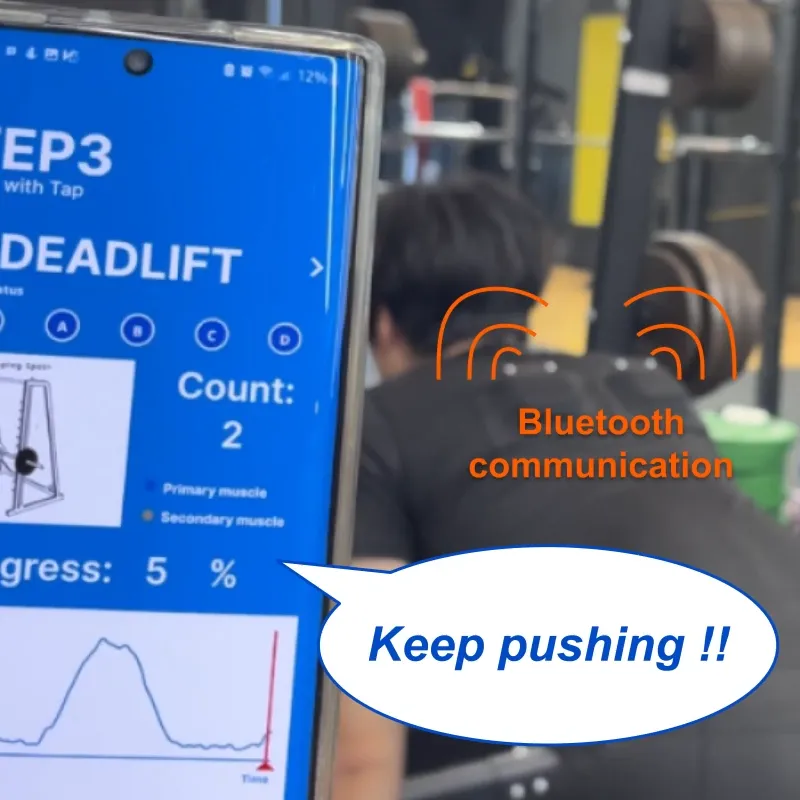 TrainerTap weightlifting guidance prototype