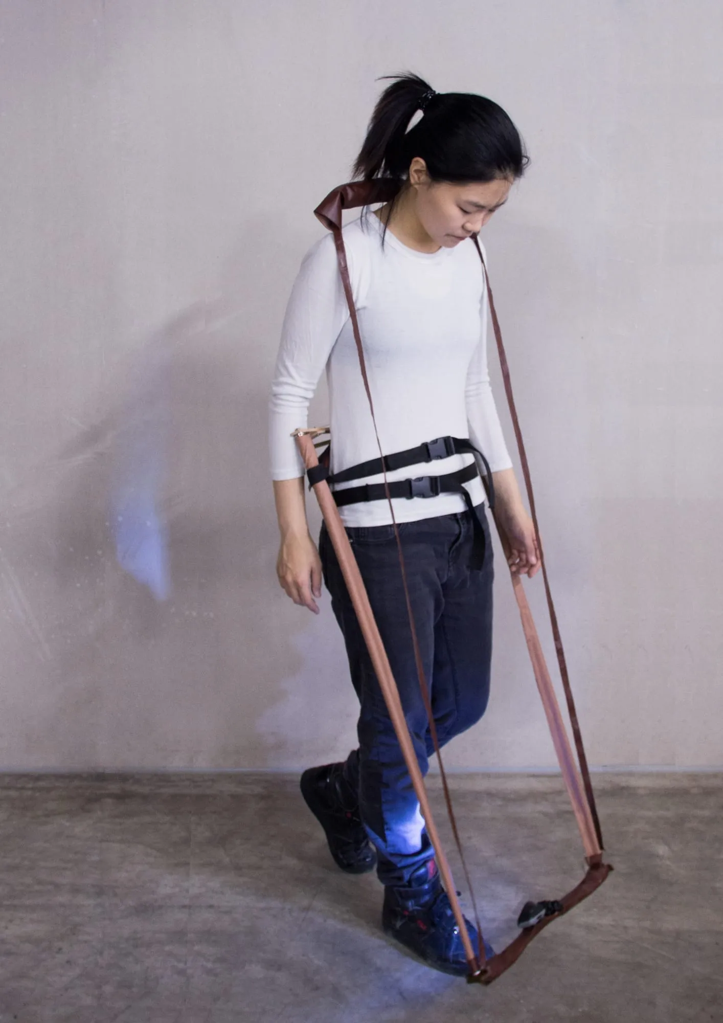 Walking on the Spot wearable device